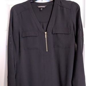Express Black Blouse-Never worn!